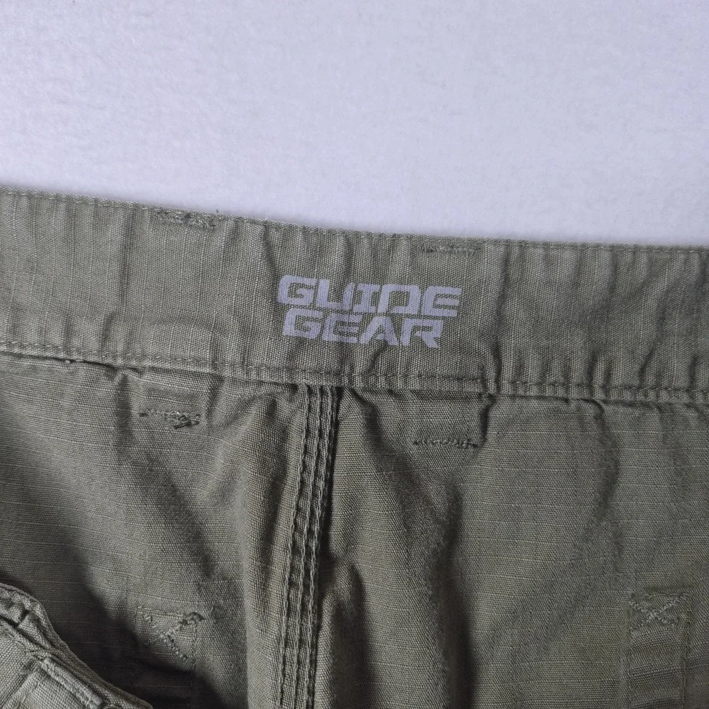 Guide Gear Cargo Pants Men's 46x32(Measured 44W) Double Knee Utility Work Wear